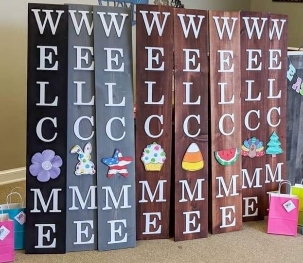 365 Welcome Board – Sass & Sawdust