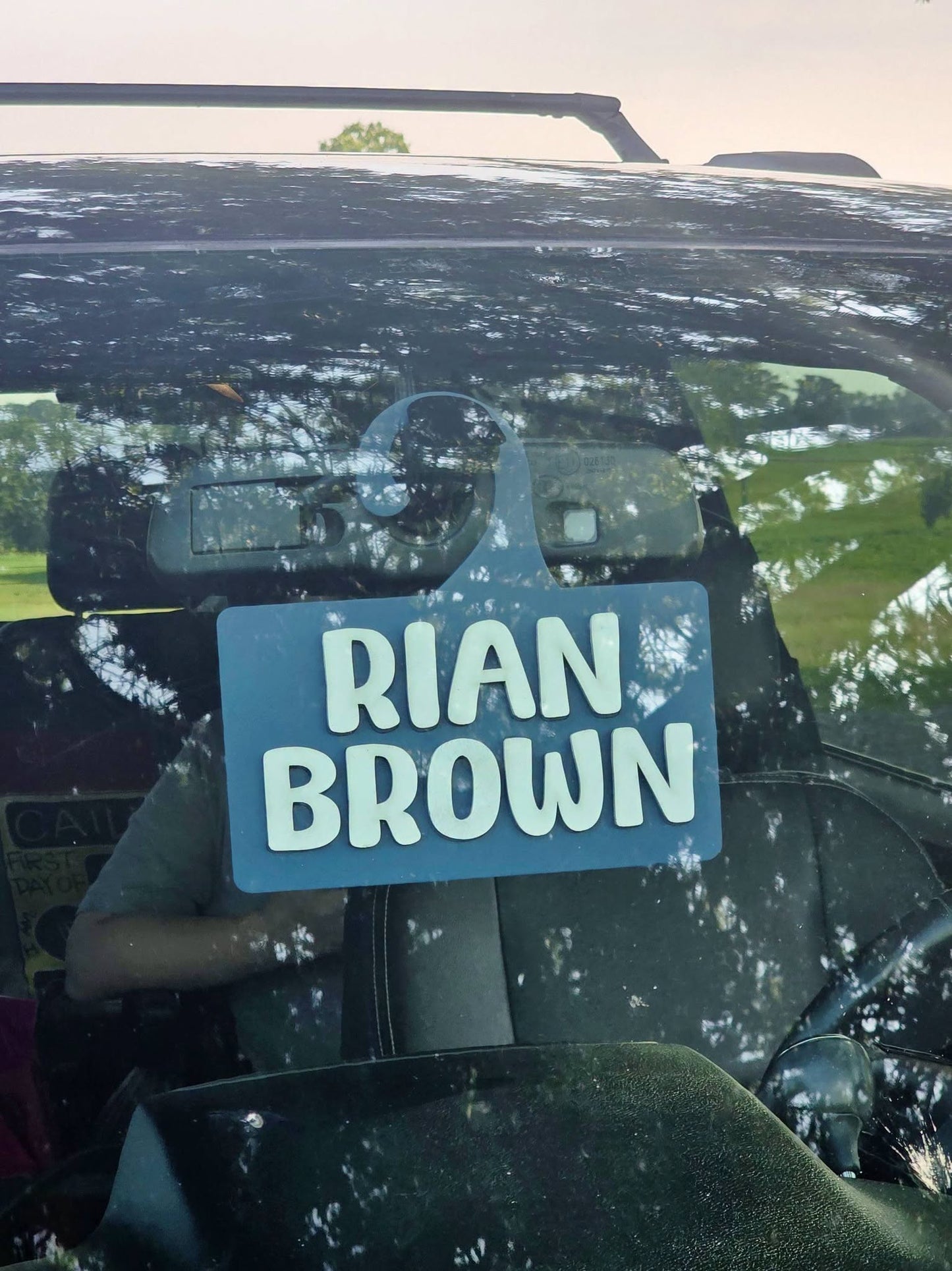 Car Rider Pickup Tags- Custom!