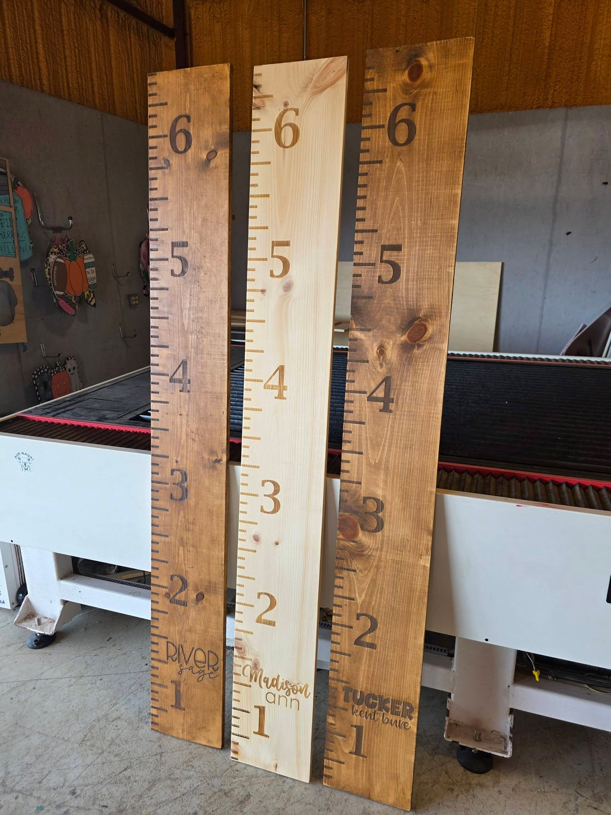 Growth Chart- Custom Engraved