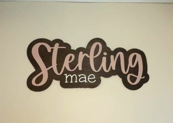 Bubble Outline Layered Names